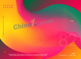 流体渐变矢量背景图设计